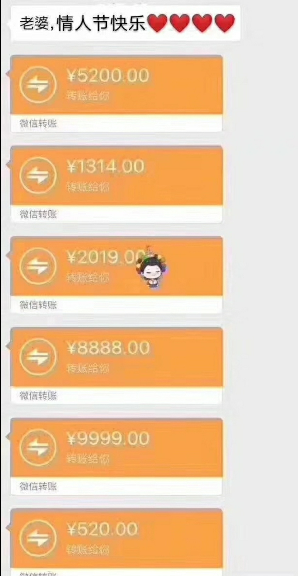 姑娘们，要每天都开心、幸福哦